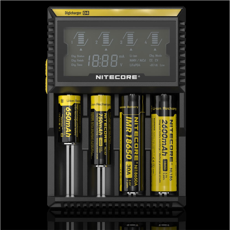 CHARGEUR DE BATTERIE NITECOREArmurerie PBG 62 Chargeurs de batterie