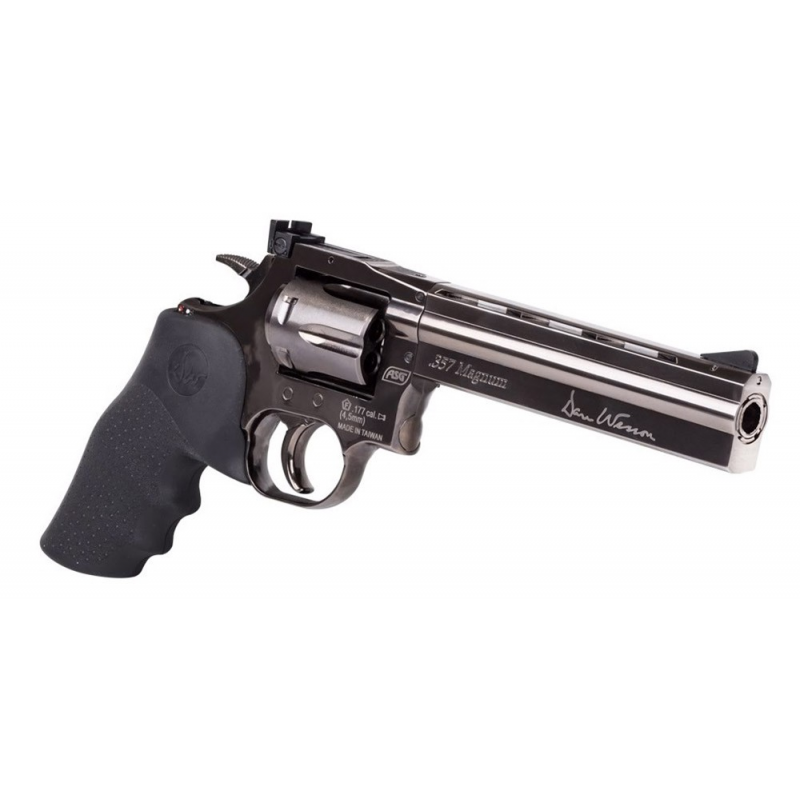 REVOLVER ASG DAN WESSON 715 STEEL GREY 6" HPArmurerie PBG 62 Pistolets à plombs