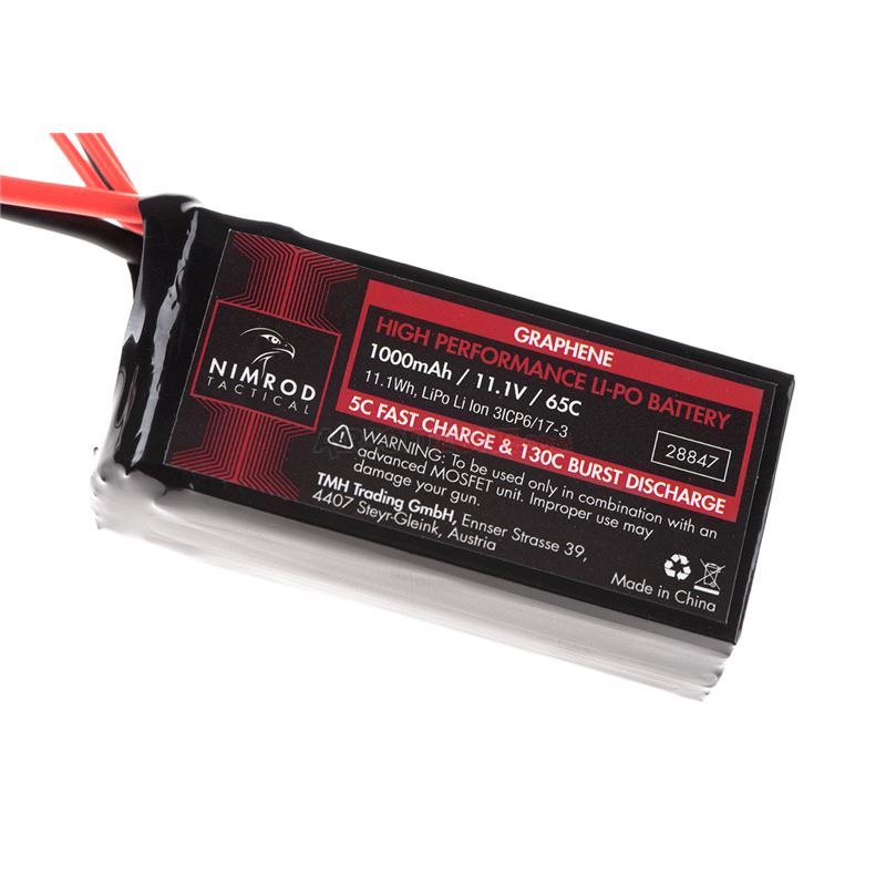 BATTERIE LIPO 11,1 1000MAH PEQArmurerie PBG 62 Batteries Nimh